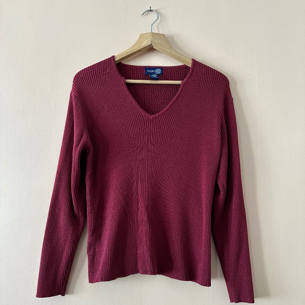 Venezia Jeans Clothing Co Long Sleeve Ribbed Top Size 14/16
